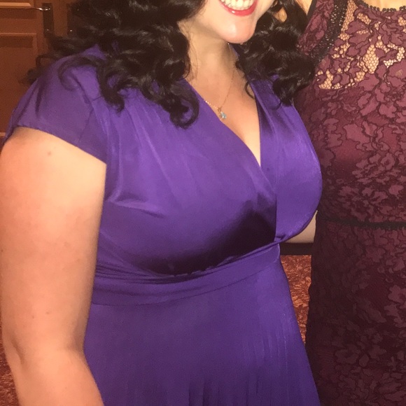 Like new Soprano Purple Cocktail Dress - Picture 3 of 8